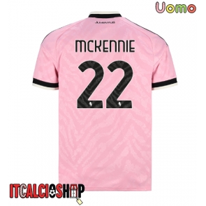 Juventus Weston McKennie #22 Seconda Maglia 2026-27 Manica Corta Juventus Weston McKennie #22 Seconda Maglia 2026-27 Manica Corta